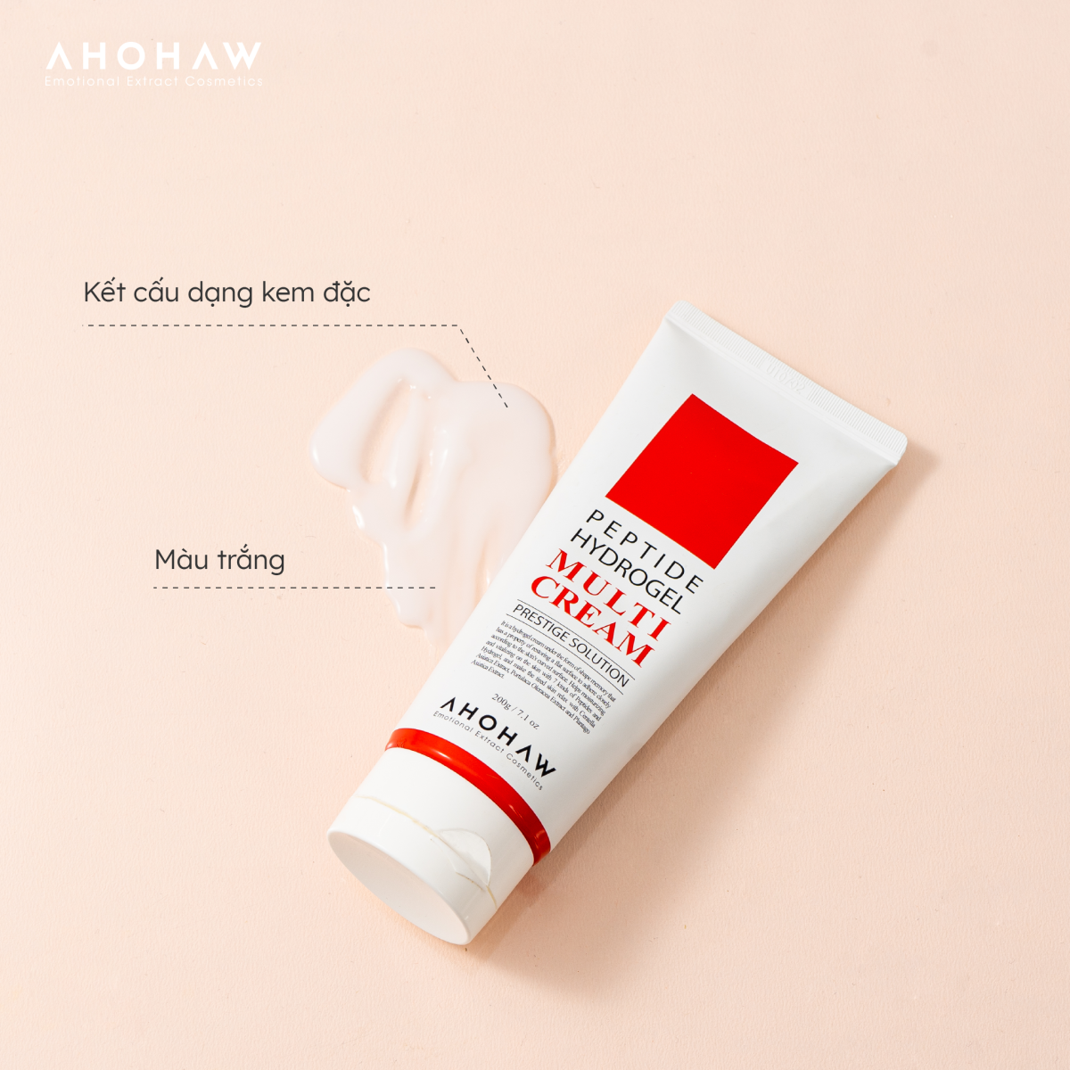 Kem Dưỡng Đa Năng Ahohwa Peptide Hydrogel Multi Cream